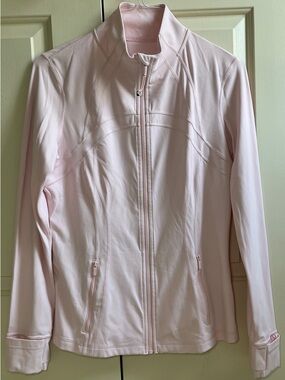 🍒LULULEMON sz 14 DEFINE Jacket STRAWBERRY MILKSHAKE Pink Full-Length *NULU